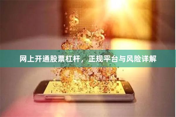 网上开通股票杠杆，正规平台与风险详解